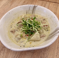 鶏と冬瓜のグリーンカレー煮込み
