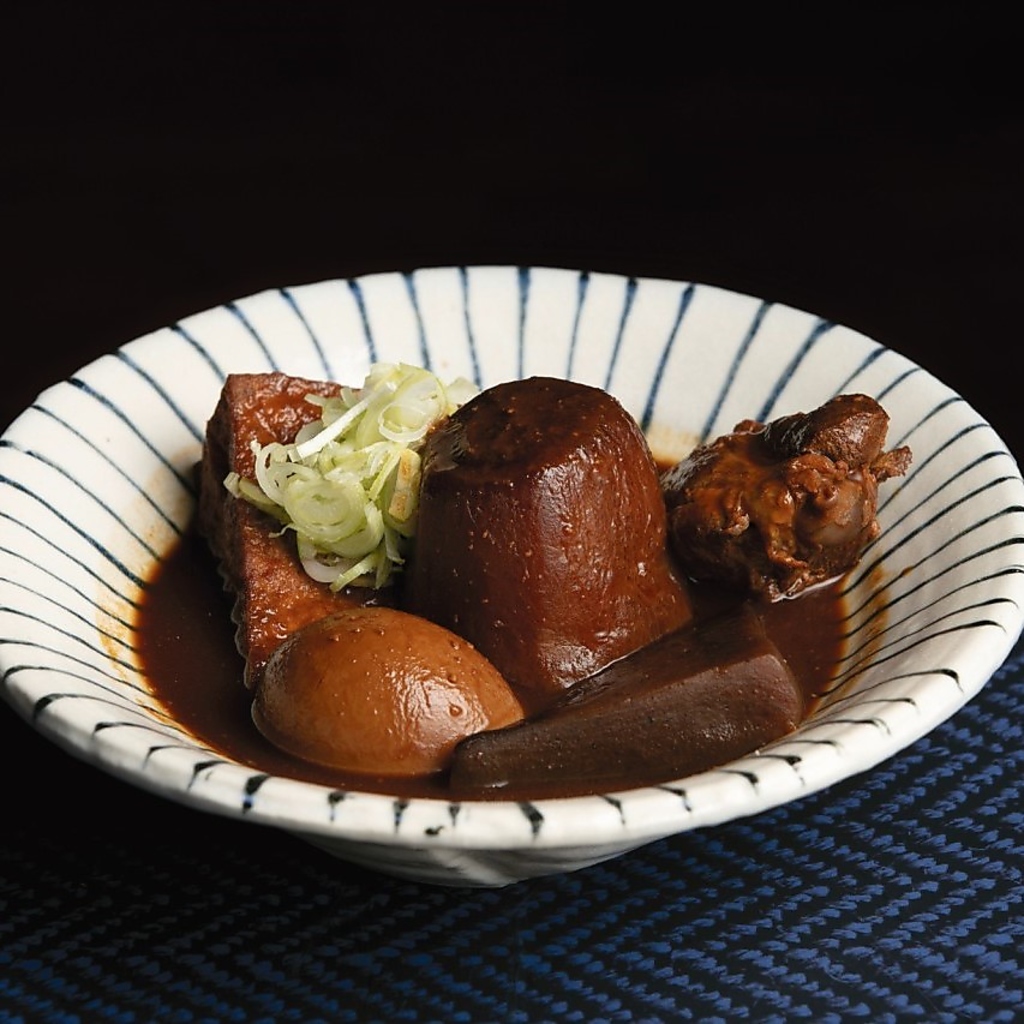 美味しいどて味噌おでんが年中食べれます！