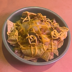 チーズがけナチョス