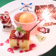 誕生日・記念日に◎メッセージプレートやホールケーキ★