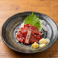 馬刺し　赤身