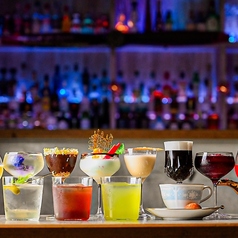 五感で楽しめる本格カクテル