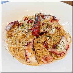 蛸のペペロンチーノ