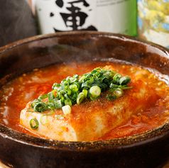 土鍋で痺れ豆腐