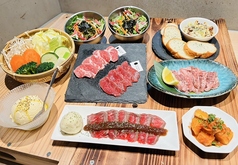 北海道ジンギスカン ラムと野菜のコース写真