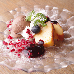 ホワイトチョコの濃厚テリーヌ