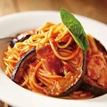 料理メニュー写真&nbsp;茄子トマトパスタ