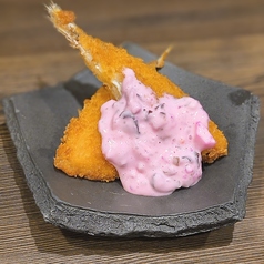 アジフライ柴漬けタルタル