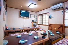 座敷席は、長崎の情緒あふれる空間で、リラックスしながらお食事を楽しむことができます。大人数でも安心して利用できるので、宴会にもぴったりです♪
