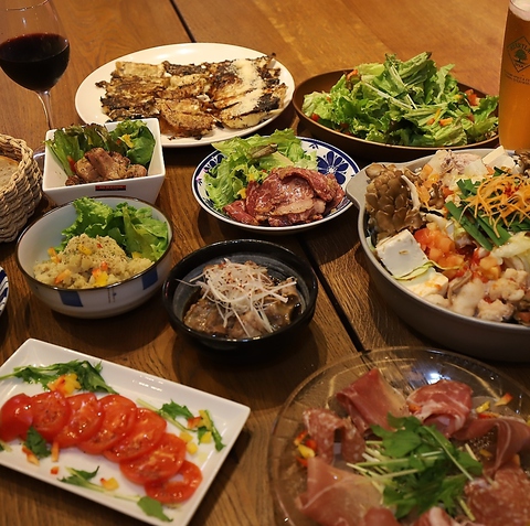 【幹事必見★超得プラン】3h全料理食べ飲み放題女3300円/男3850円 ★大人15名以上幹事１名無料