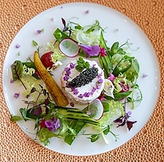 鉄板焼葵のコース写真