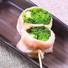 ニラチーズ巻き