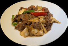 牛肉のオイスターソース炒め
