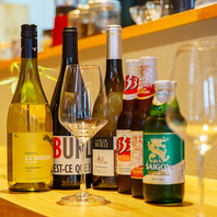 料理と響き合う多彩なドリンク