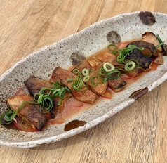 白身魚のトマト味噌焼き