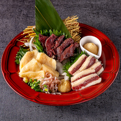 馬刺し3点盛り合わせ