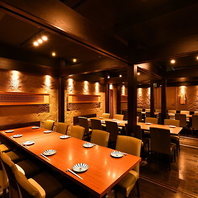 東京の真ん中で和みと寛ぎの時間を演出します。