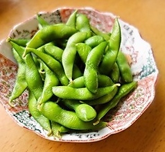 あつあつ枝豆