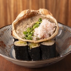 カニ味噌巻き