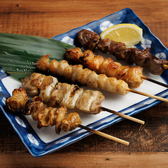 焼き鳥盛り合わせ 5本