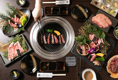 近江牛焼肉・すき焼き専門店 万葉まえだ亭 あべのハルカスのコース写真