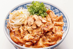 炙り豚カルビ丼