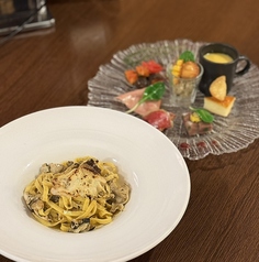 リストランテ アンティーコアルベルゴのコース写真