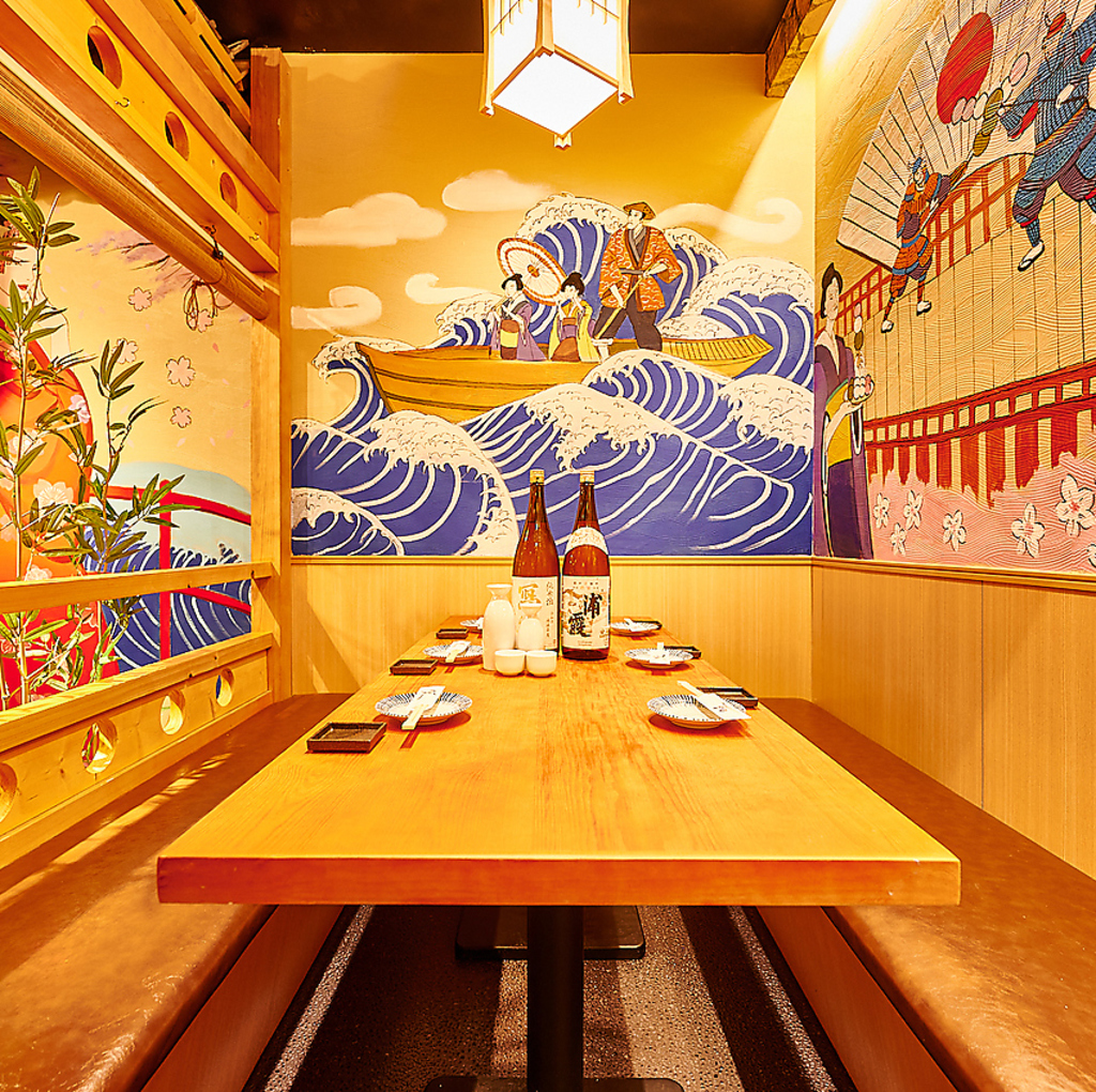 大人数の宴会から友達との飲み会、女子会やデートまで、様々なシーンでご利用いただけます！