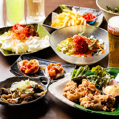 2.5h飲み放題付!!自家製牛すじ煮込みなど全7品「お手軽コース」4,480⇒3,980円の写真