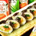 料理メニュー写真 韓国海苔巻  キンパ