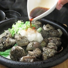 四恩鶏の三種炙り焼き