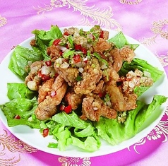 鶏の塩胡椒揚げ
