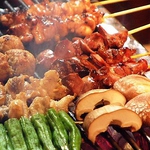 備長炭で一本一本丁寧に焼き上げる！