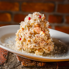 燻製鮭のポテトサラダ