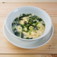 ふんわりわかめ玉子スープ