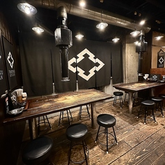 テーブル席。天文館の焼肉は焼肉牛山！【鹿児島 天文館 食べ放題 飲み放題 焼肉 焼鳥 ラーメン 辛麺 釜揚げうどん 天文館はワールドグループへ♪】