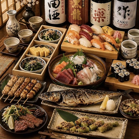 10/03 OPEN【個室】 炉端焼きと鮮魚と寿司が旨い居酒屋