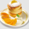 柑橘と生チーズクリームのパンケーキ(単品)
