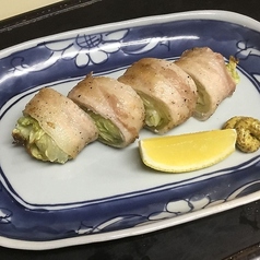 レタスの肉巻焼