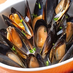 ムール貝のビール蒸し