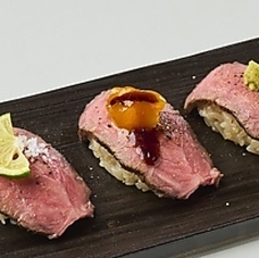 薩摩牛極 炙り寿司