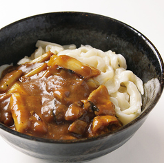 カレーぶっかけうどん