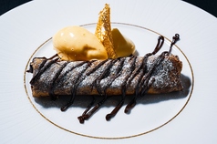 茄子のクレープ