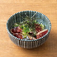 鰹のたたき ねぎ塩だれ和え