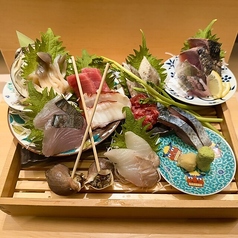 ◎ 名物！旬の魚魂10点盛り 各2切