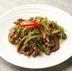 青椒牛肉絲