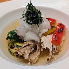 炙り野菜の焼き浸し