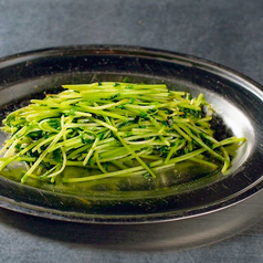 豆苗炒め