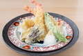 料理メニュー写真&nbsp;車海老と季節の野菜天ぷら
