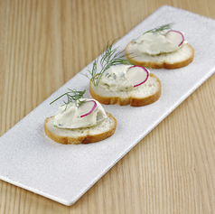 葉わさびのクリームチーズ和え